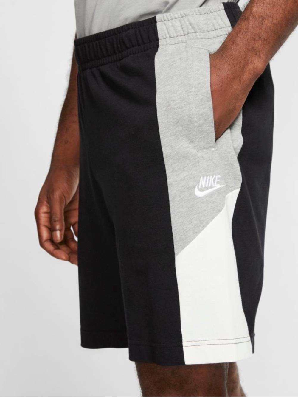 Nike Mens Black Drawstring Shorts